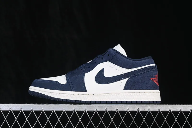 All categories Air Jordan Jordan series basketball shoes Air Jordan 1 Low G version pure original Air Jordan 1 Low AJ1 Joe 1 Obsidian low-top cultural casual sneakers IO7448-400